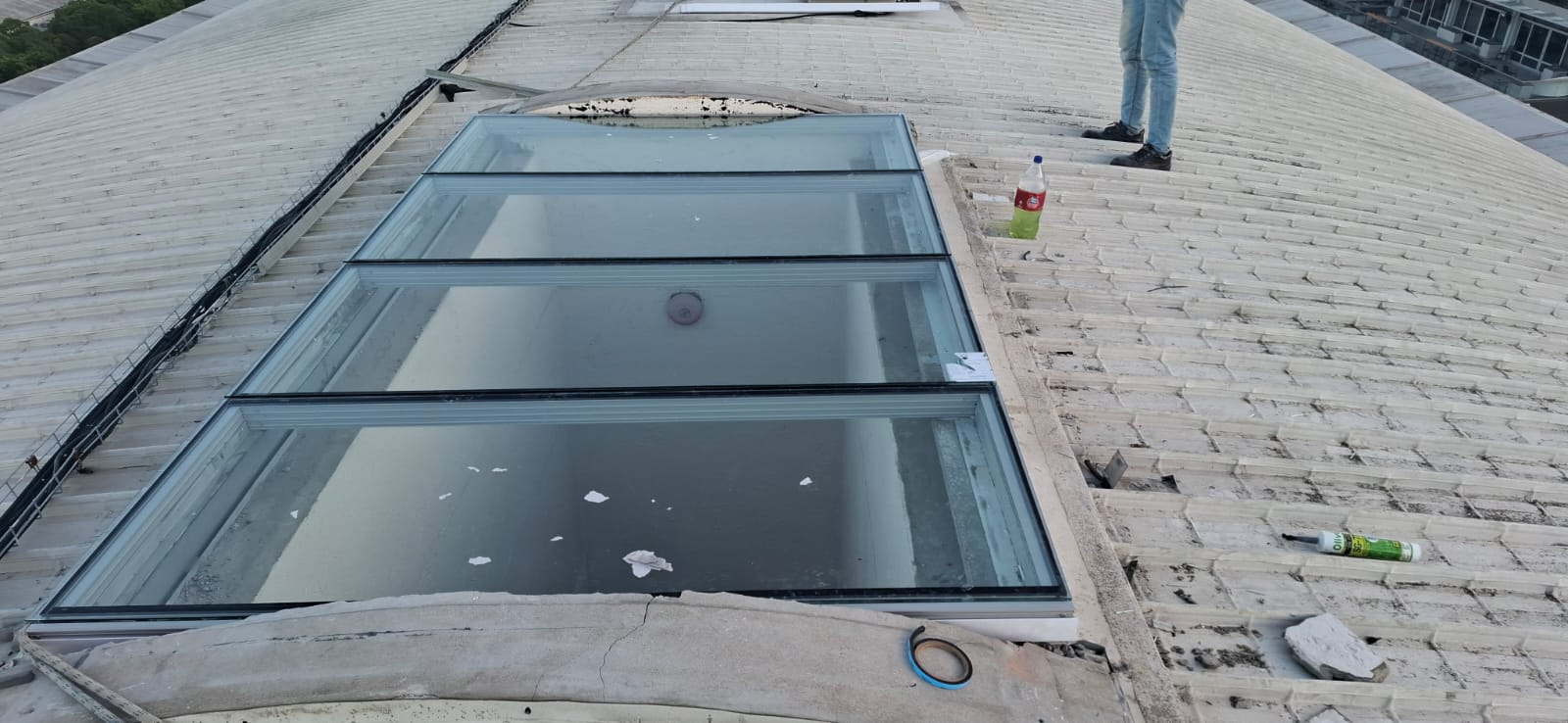 glass roof queen victoria hotel gree point
